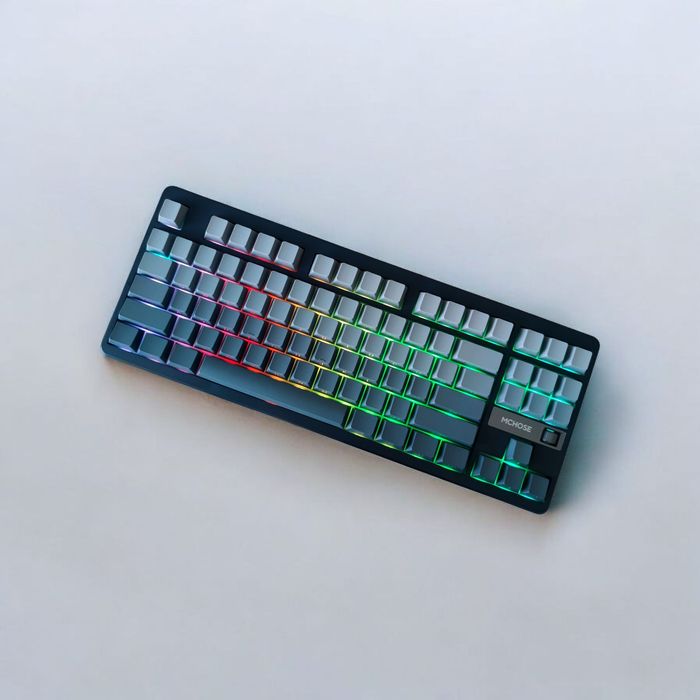 Бездротова RGB механічна клавіатура Mchose G87 10000mAh, 87%+роллер
