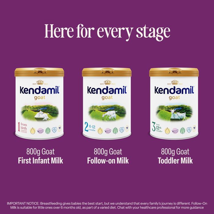 Kendamil goat 1 2 3 суміш Кендаміл суміш на козячому молоці 800 г