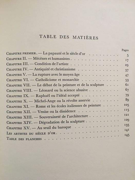 L´Art au Siècle de Léon X /  L´Art de Reconnaitre les Styles