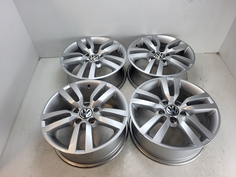 Alufelgi 16" 5x112 Audi Seat Volkswagen Srebrne 1160