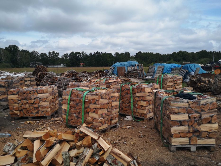 Drewno kominkowe i opałowe paletowane OWOCÓWKA