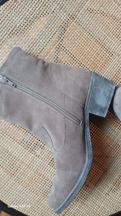 Kowbojki Nowe 36 ohbutik kinga rusin zamsz skora naturalna nowe