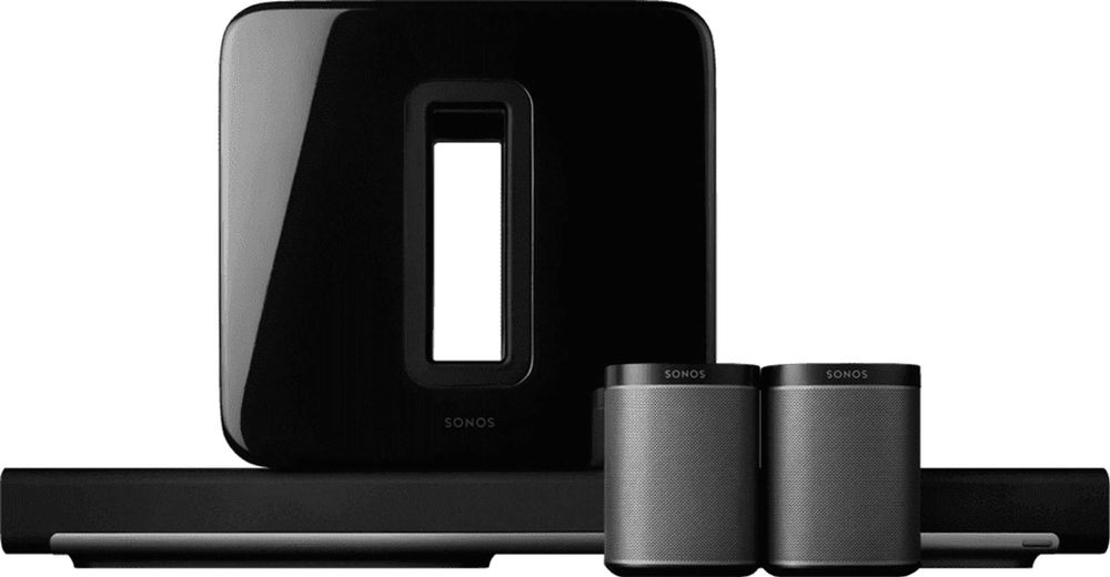 Sonos Zestaw Playbar + SUB + 2 x PLAY 1 (biały)
