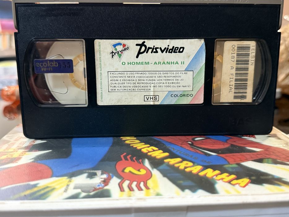 Homem Aranha 2 em VHS 1990