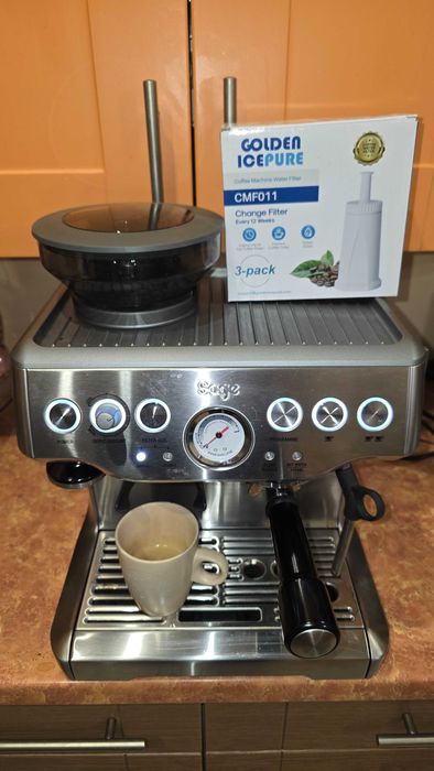 Кавомашина Sage Barista Express SES875 (Breville)+ фільтри в подарунок