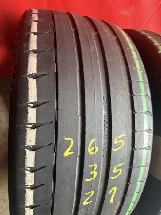 Pneus 265/35/21 Continental Impecaveis
