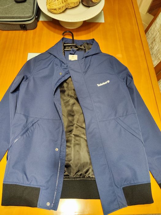 Casaco Timberland novo em azul tamanho S