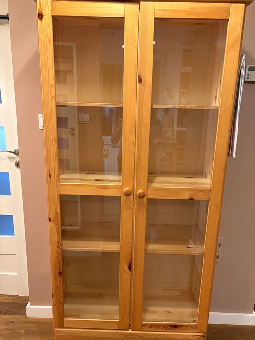 Regał drewniany Jysk