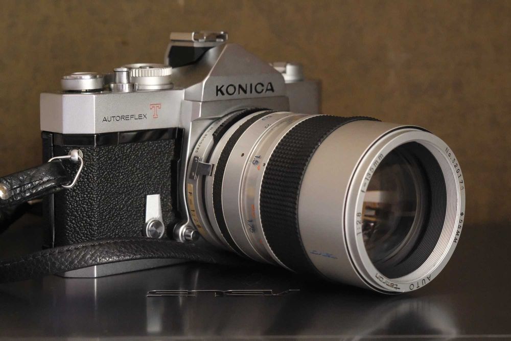 Рідкісний ТЕЛЕВИК AUTO Tamron 135mm f2.8 байонет Konica AR