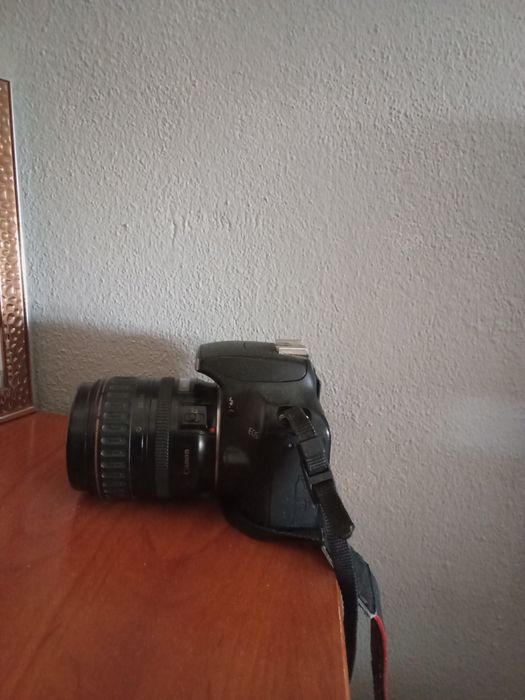 Conon EOS + lente 28-80mm ultrasonic