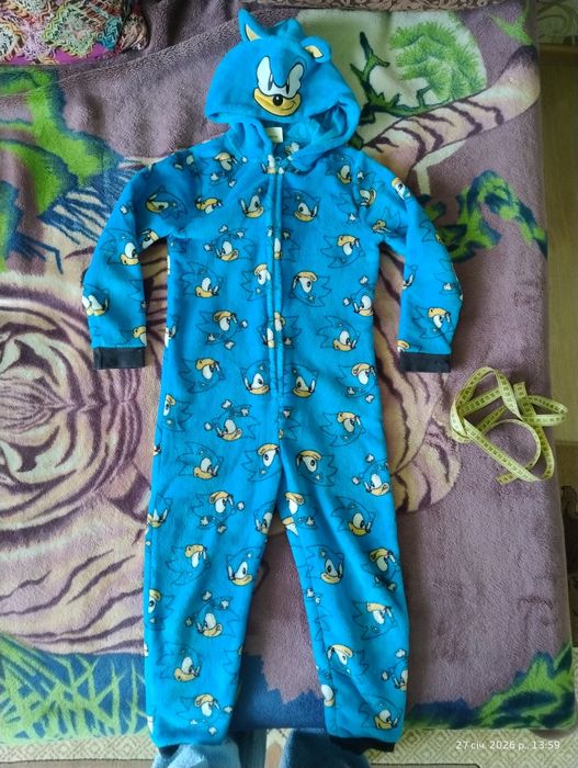 Кегурумі  116-122 Патруль, Кегурумі 122-128 Сонік, теплі піжами