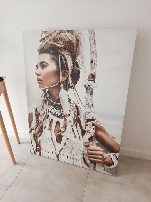 Obraz Canvas Płutno Castorama Indianka Boho