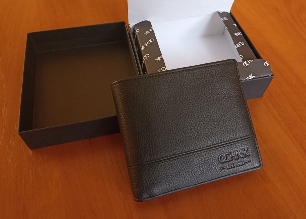 Portfel skórzany męski OCHNIK