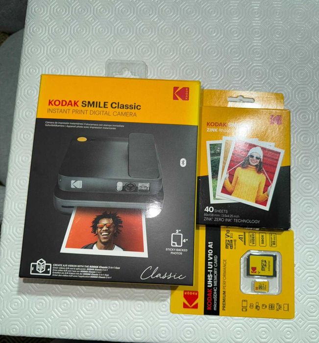 Vendo Kodak Smile Classic – Câmara com impressora, Cartão e Papel Foto