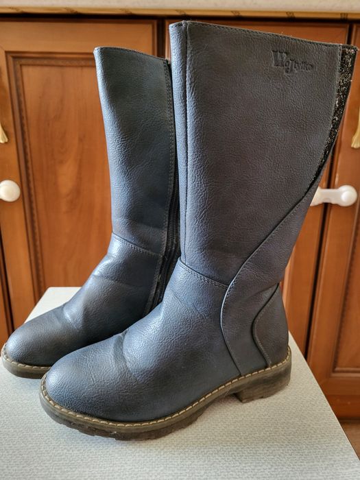 Buty oficerki, kozaki dziewczęce Wojtyłko rozmiar 31