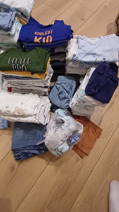 Paka ubrań chłopczyk 56-62