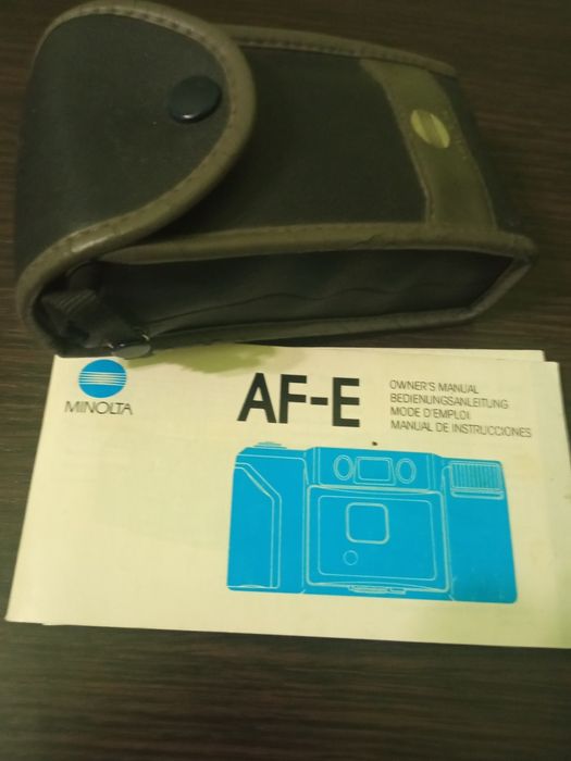 Фотоаппарат MINOLTA AF-E 1984 год