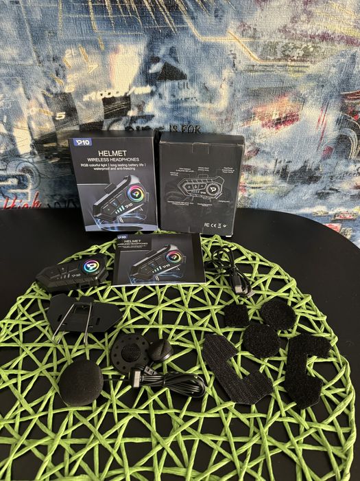 Мотогарнітура p10 | Мотомузика, Мотонавушники Y10 M10 Y20