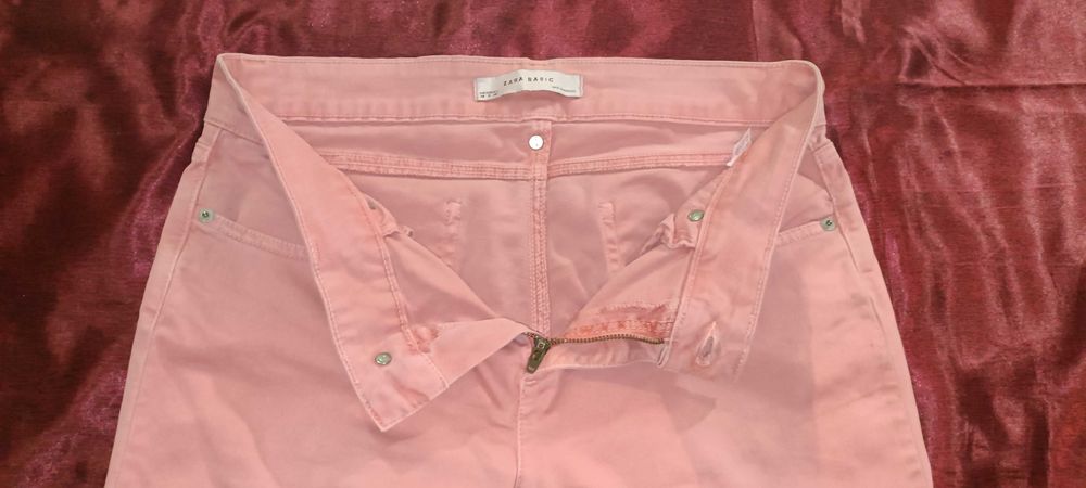 Джинсы мужские зауженные Zara Basic Чоловічі джинси завужені Skinny