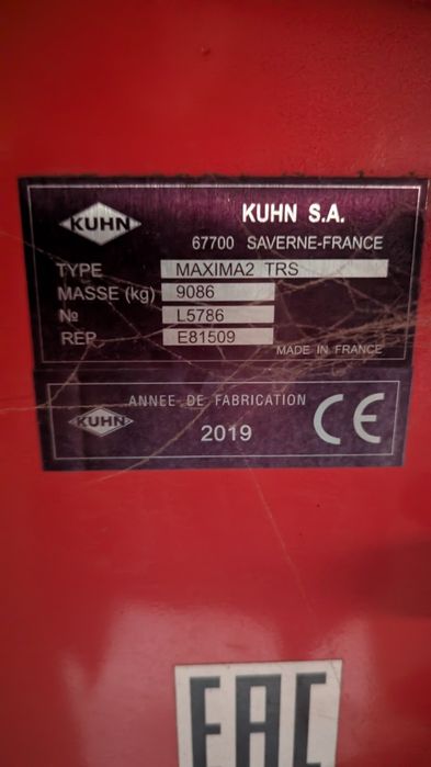 Kuhn maxima 2 trs