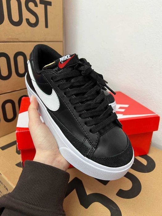 Женские кроссовки Nike Blazer black Platfrom / Найк Блейзер 38 39 40