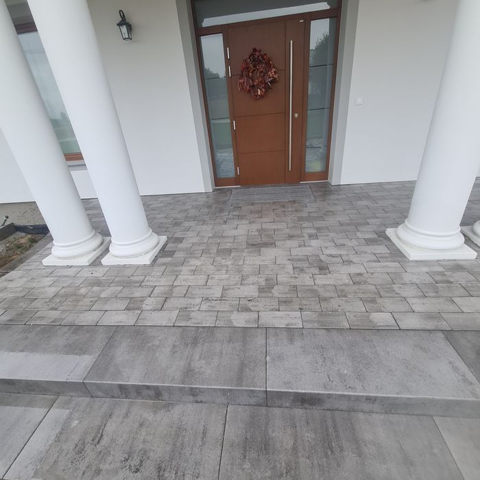 Usługi brukarskie utwardzenia układanie  kostki brukowej