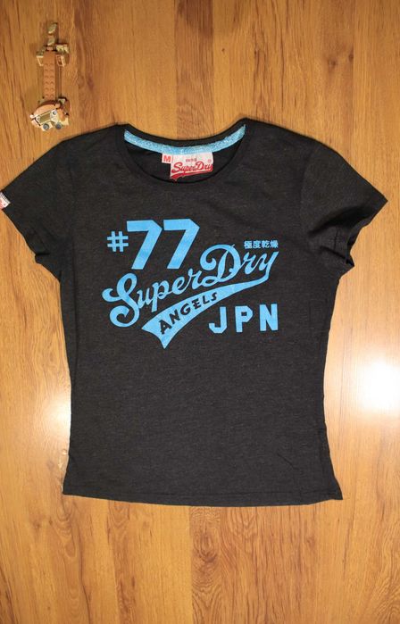 T-shirt Superdry r. M kr rękaw damski bawełna