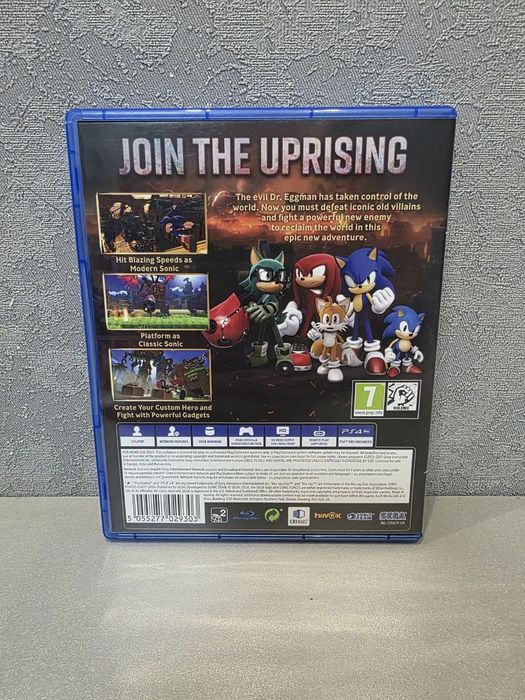 Sonic Forces RUS Магазин Ps 4 5 Ps4 Ps5 Диск Обмін Гра Диски Ігри Sony Playstation