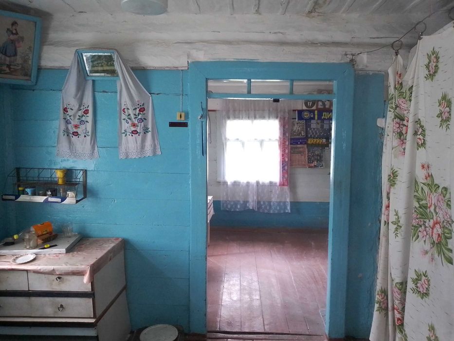 Великий дерев'яний будинок у селі Бузаки