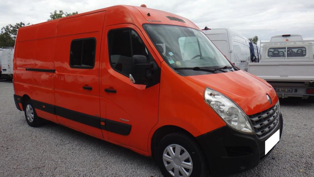 Renault Master  MASTER doka dubel kabina brygadówka klima L3H2 MAX 9-osób doka dubel