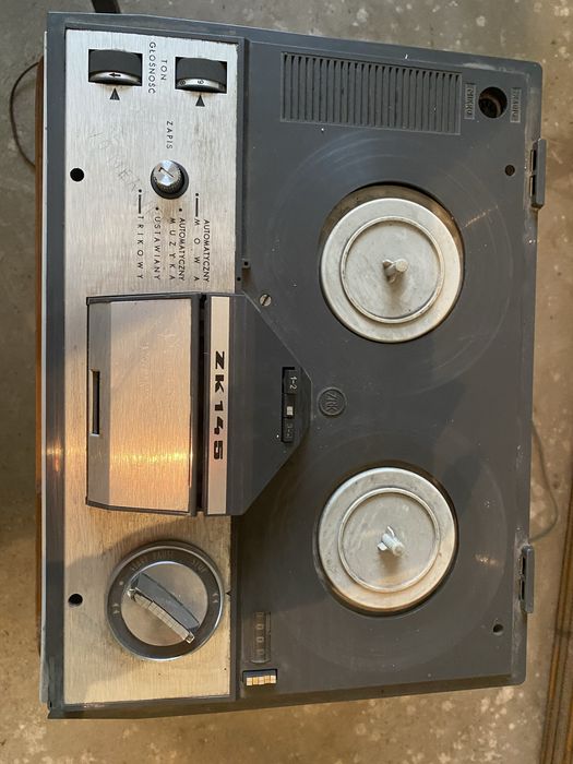 szpulowy magnetofon kasetowy ZK 145