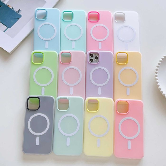 Etui iPhone MagSafe Case Luxury Frosted (2w1) | Wszystkie modele
