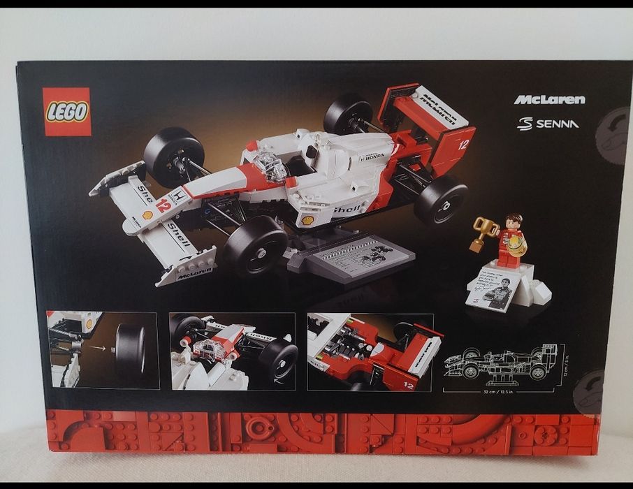 Lego McLaren MP4/4 e Ayrton Senna 10330 [Novo,Selado]
