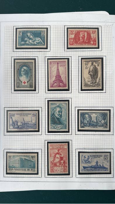 Selos da França muito bom