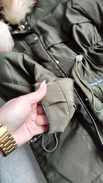 Dwustronna kurtka parka 36