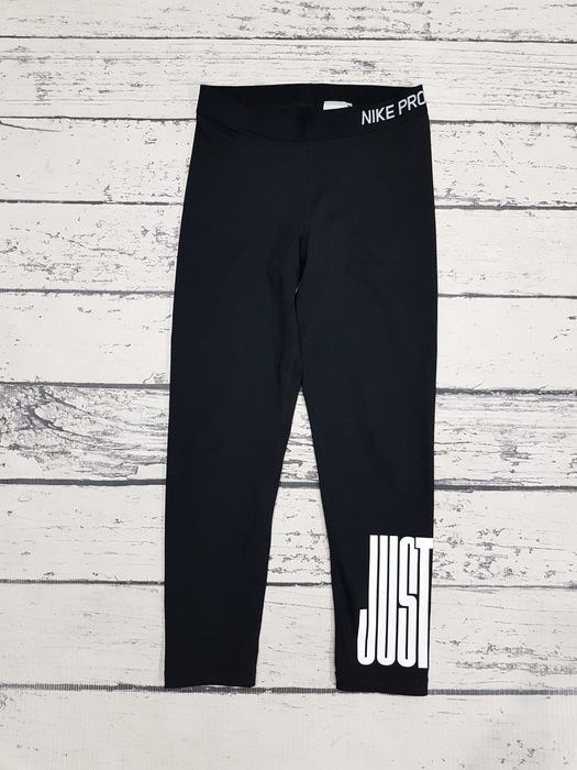 Nike * Pro * Just do It. * legginsy * czarne * damskie * idealne * M