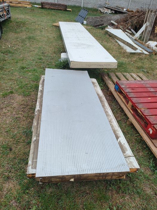 Płyta ocieplana pianką PIR 10cm. 80m2