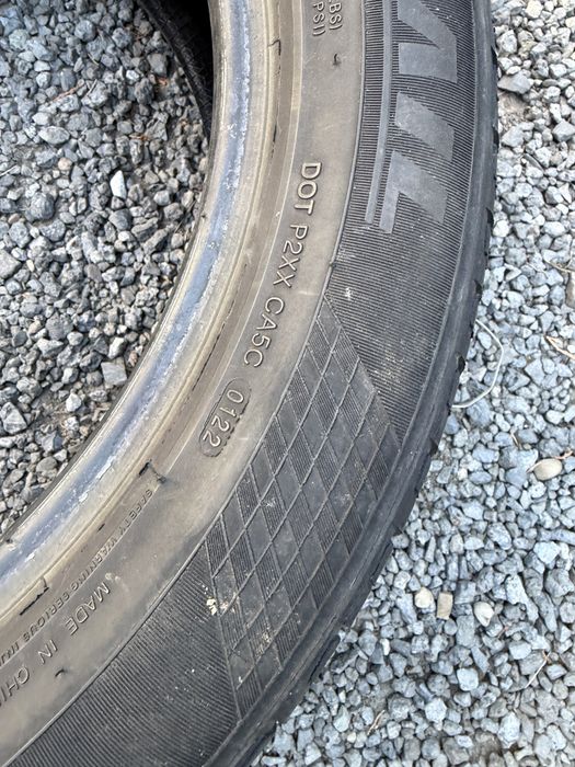 Opony letnie 225/55R18 2x6mm i 2x5mm  0122 i 4420 4szt