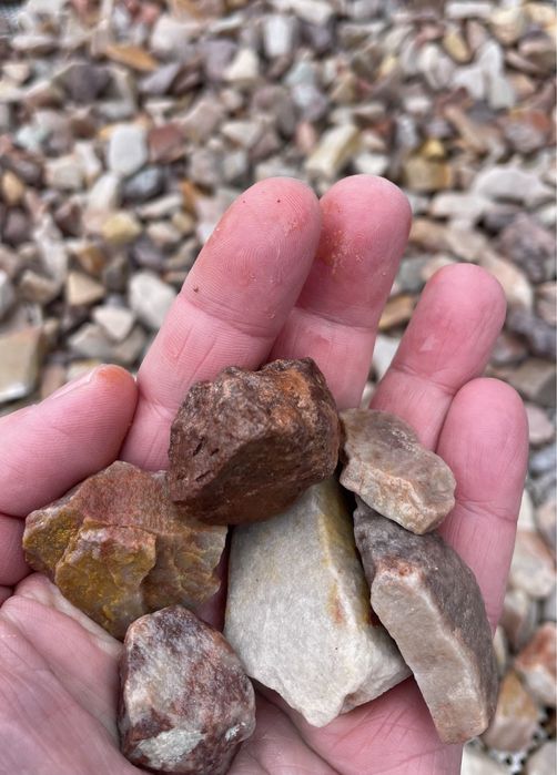 Kamień kamyk grys kwarcyt kliniec kwarcytowy ozdobny 4-31,5 kolor