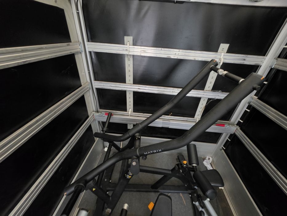 Hammer Matrix lat pulldown plecy