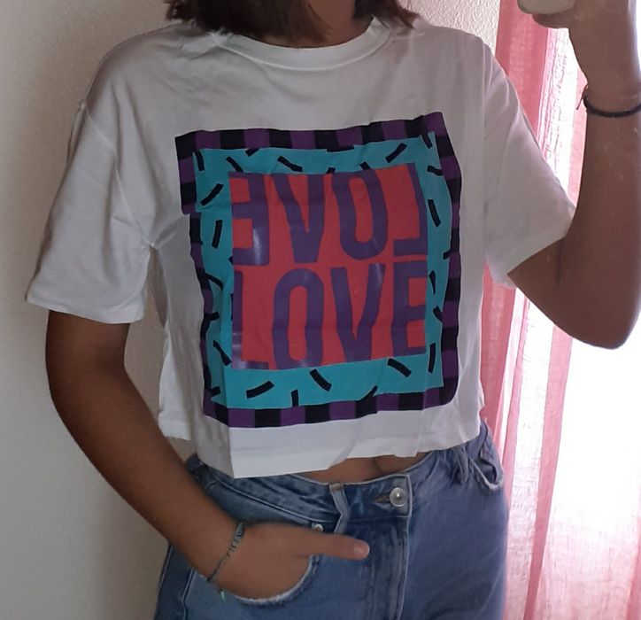 Tshirt com estampado Zara