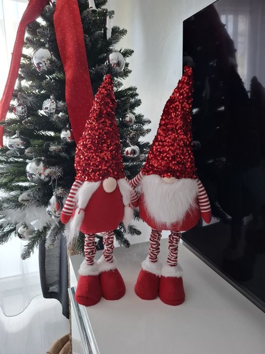 Sprzedam parkę  świątecznych skrzatów. Dekoracja święta