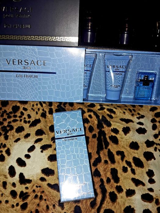 Versace man набор для бритья мужской