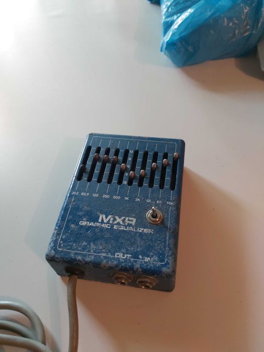 Pedal equalizador gráfico MXR Ten Band EQ.