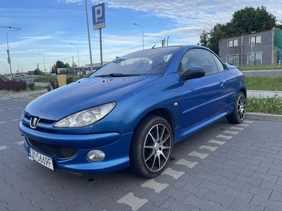 Peugeot 206cc 1.6 benzyna
