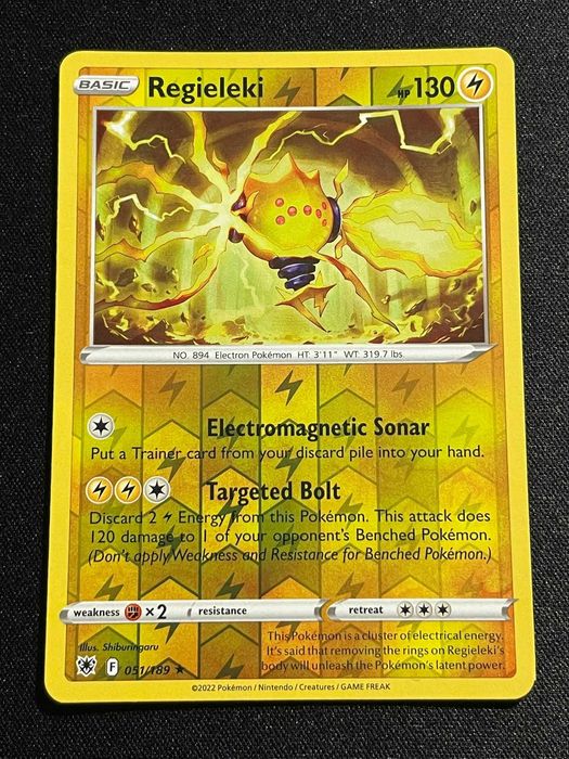 Carta Pokémon Regieleki 51/189 Astral Radiance