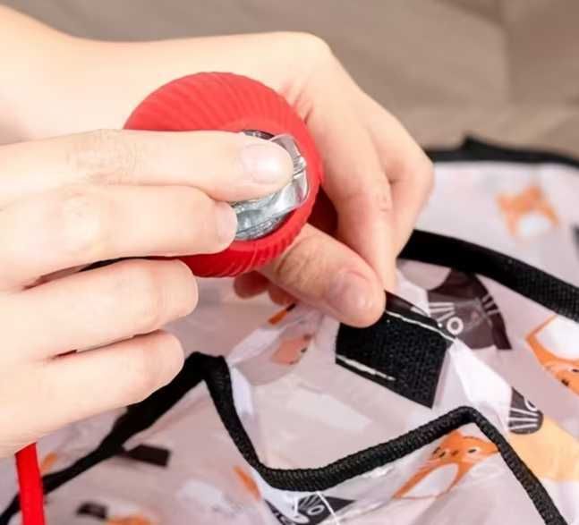 Игровое пространство + Интерактивный мячик игра для кошек