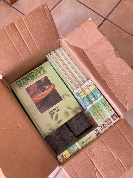 Coleções "Os segredos da Natureza" e "Desafios da Vida"