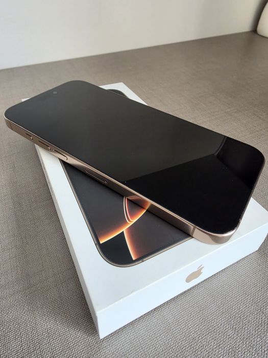 iPhone 16 Pro Max 512GB Desert Titanium, стан нового, Гарантія + Топ-комплект
