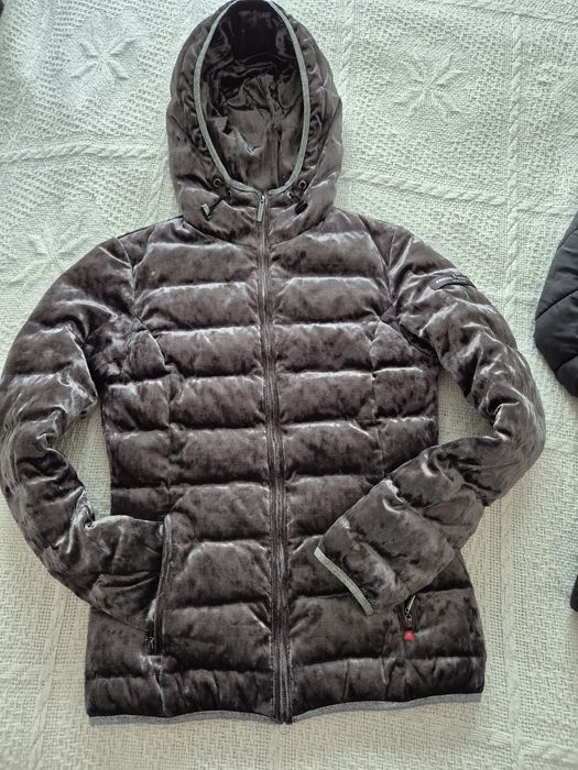 Frieda & Freddies New York Kurtka puchowa z aksamitu Gratis paka ubrań